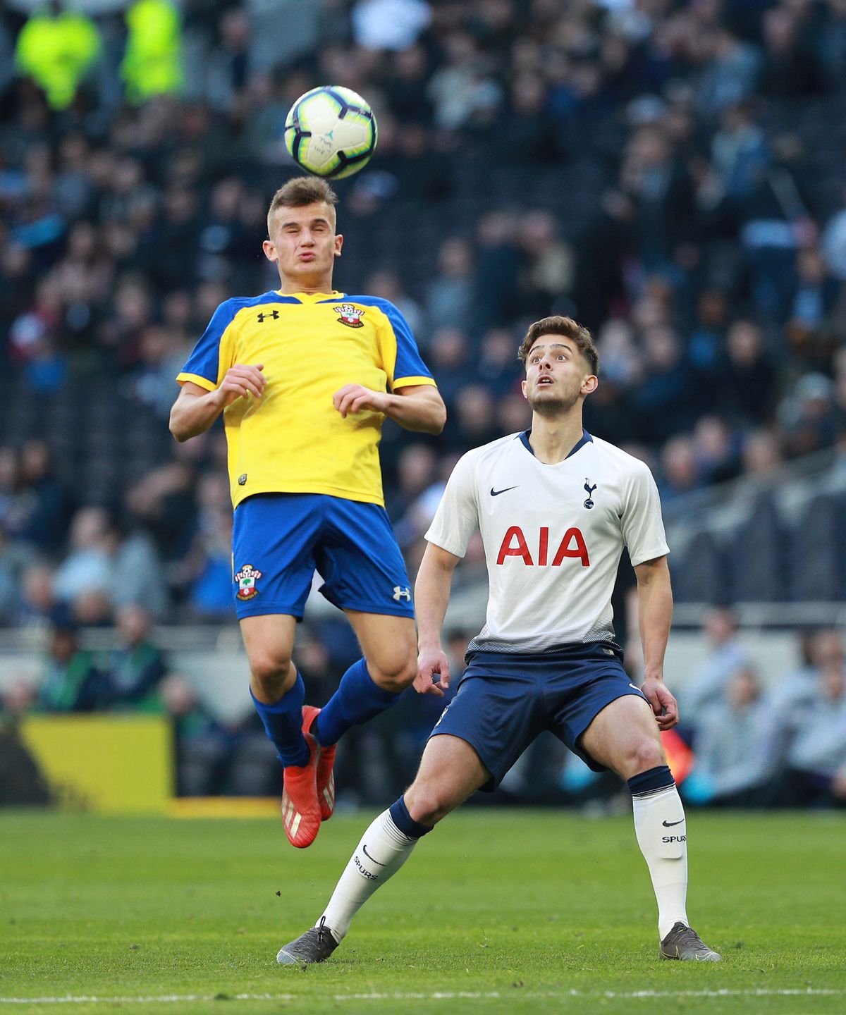 Tottenham Hotspur U18 v Southampton U18 – U18 Premier League – Test Event – Tottenham Hotspur Stadium