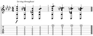 Joni Mitchell lesson: Exercise 3. This Flight Tonight-style tuning