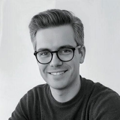 headshot of interior designer Matthias Silverton