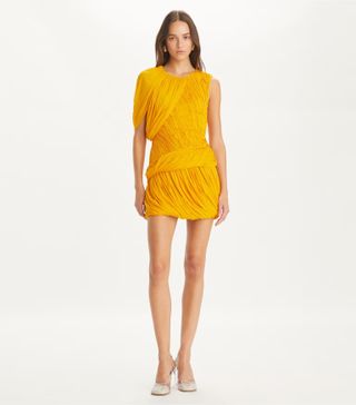 Tory Burch, Sheer Jersey Goddess Dress