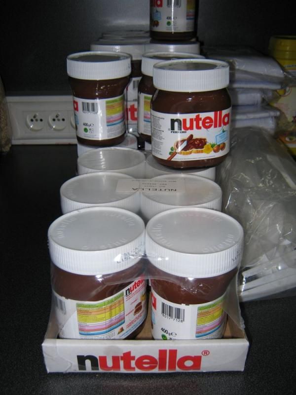 All the best teams have a store of Nutella