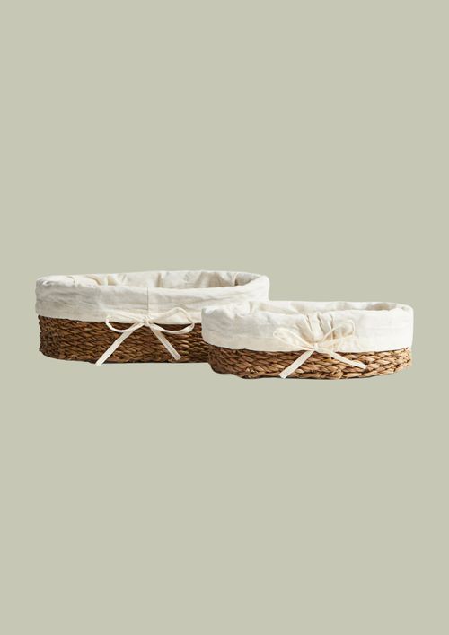2-Pack Seagrass Baskets