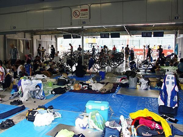 The legendary Suzuka paddocks