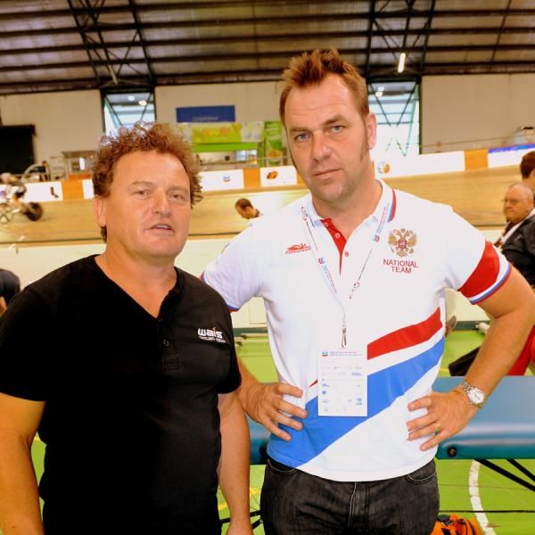 Darryl Benson and Henk Vogels Junior