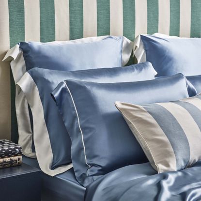 silk sheets new blue collection Gingerlily