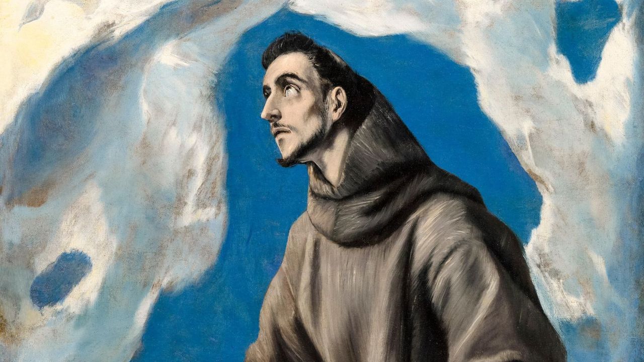 El Greco’s Saint Francis Receiving the Stigmata (1590-95) 