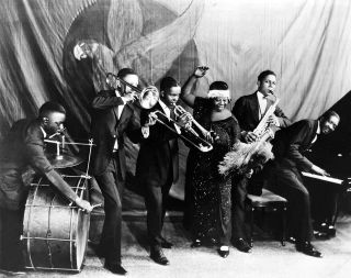 Mother of the blues: Ma Rainey And Her Georgia Jazz Band, circa 1924/25
