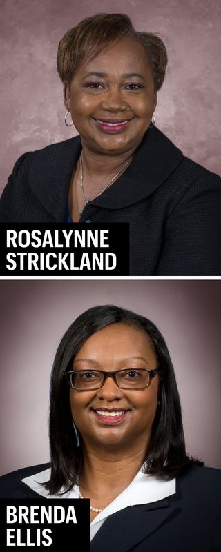 Rosalynne Strickland and Brenda Ellis