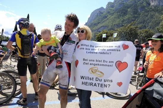 A TransAlp marriage proposal