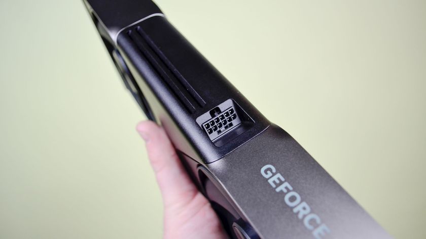 The Nvidia GeForce RTX 5090&#039;s power connection port