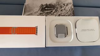 Apple Watch Ultra in its packaging