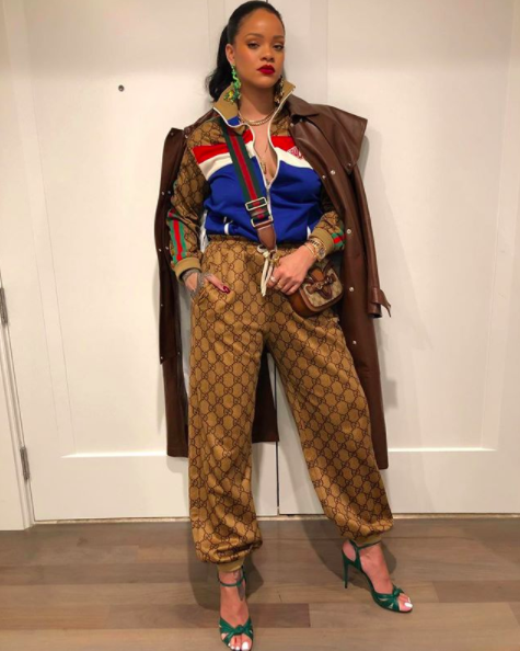 rihanna street style