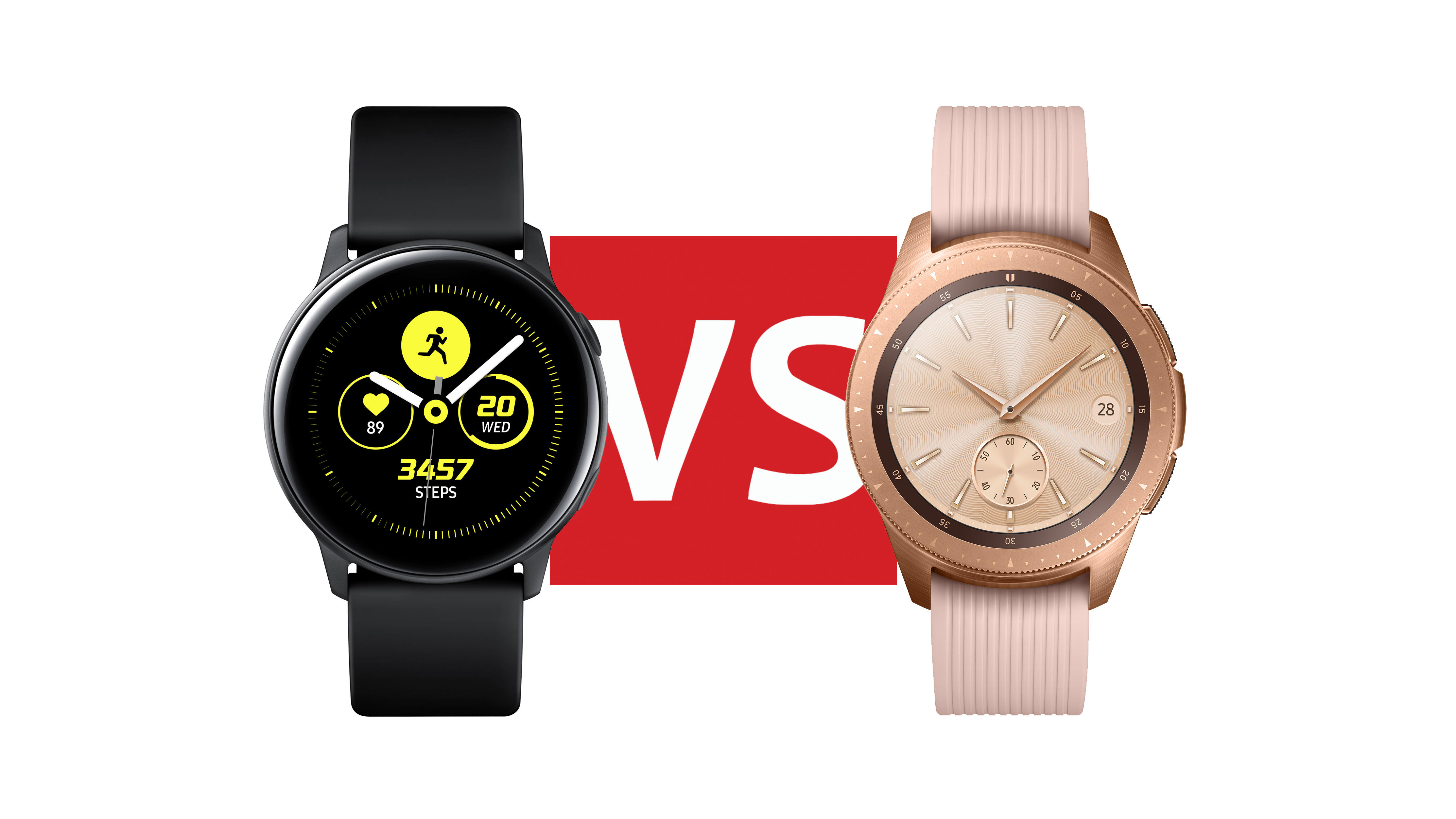 Samsung Galaxy Watch Active vs Samsung 