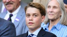 Prince George of Wales attends day fourteen of the 2026 Wimbledon Tennis Championships at All England Lawn Tennis and Croquet Club on July 12, 2026