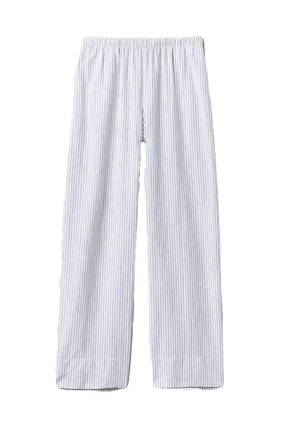 Gap, Linen-Blend Easy Wide-Hem Pants