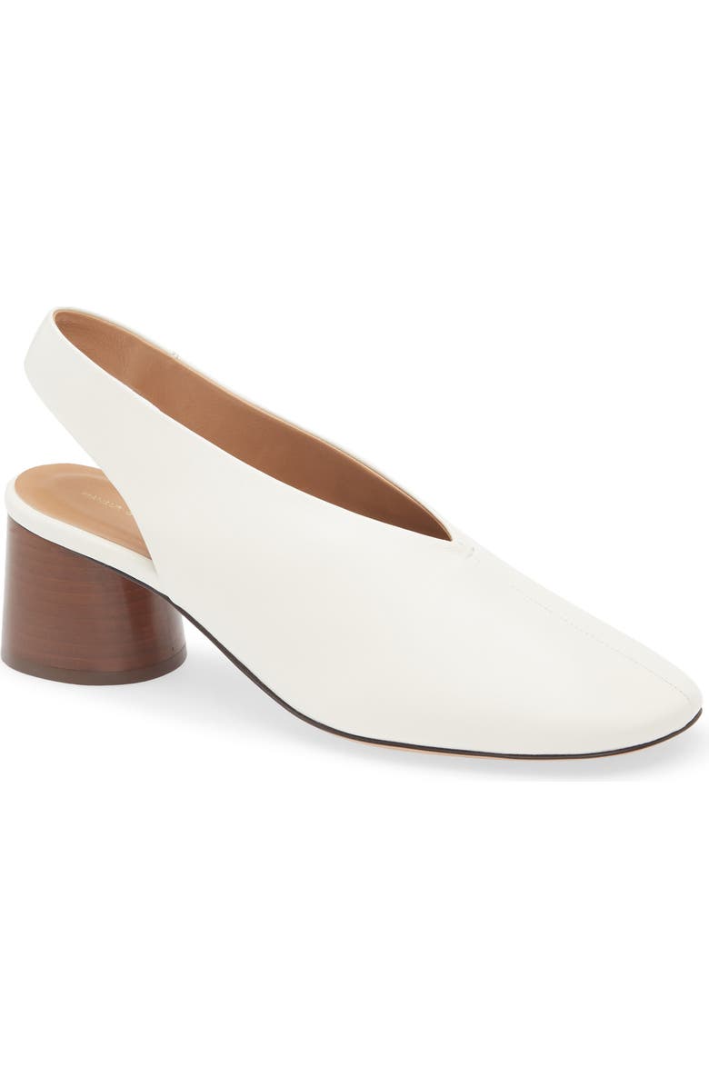 Glove Slingback Pump
