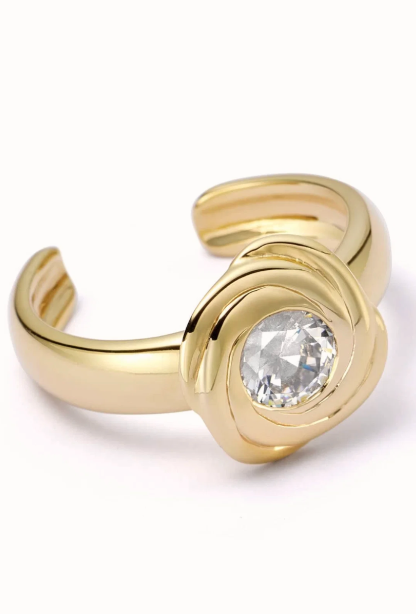 Daisy London, Polly Crystal Knot Toe Ring