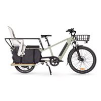 BTWIN Rear Loading Electric Longtail Cargo Bike R500E