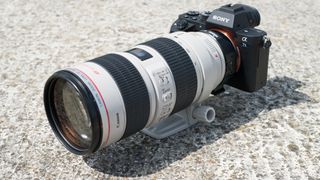 Sony A7S II and Canon lens