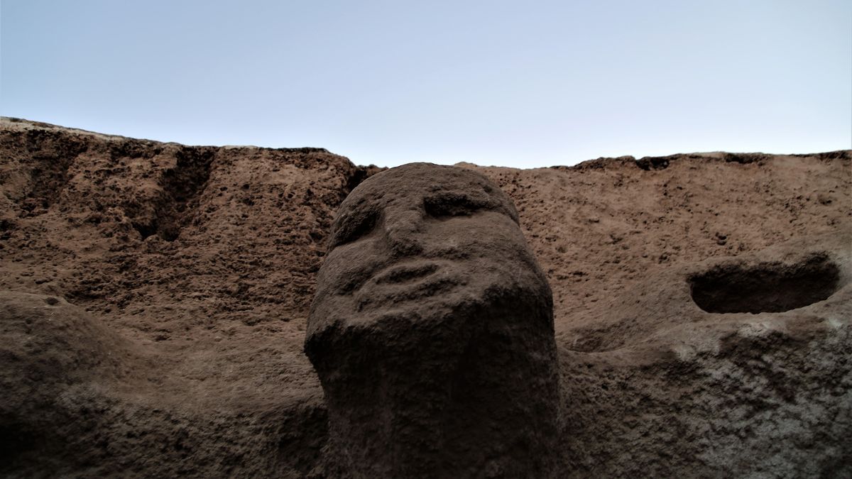  A view from the Karahantepe, an archaeological site, where a reception center and excavation house were set to be built in Sanliurfa, Turkey, on Nov. 25, 2021.