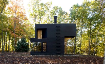 The Writer’s Studio in upstate NY is a sublime piece of functional sculpture