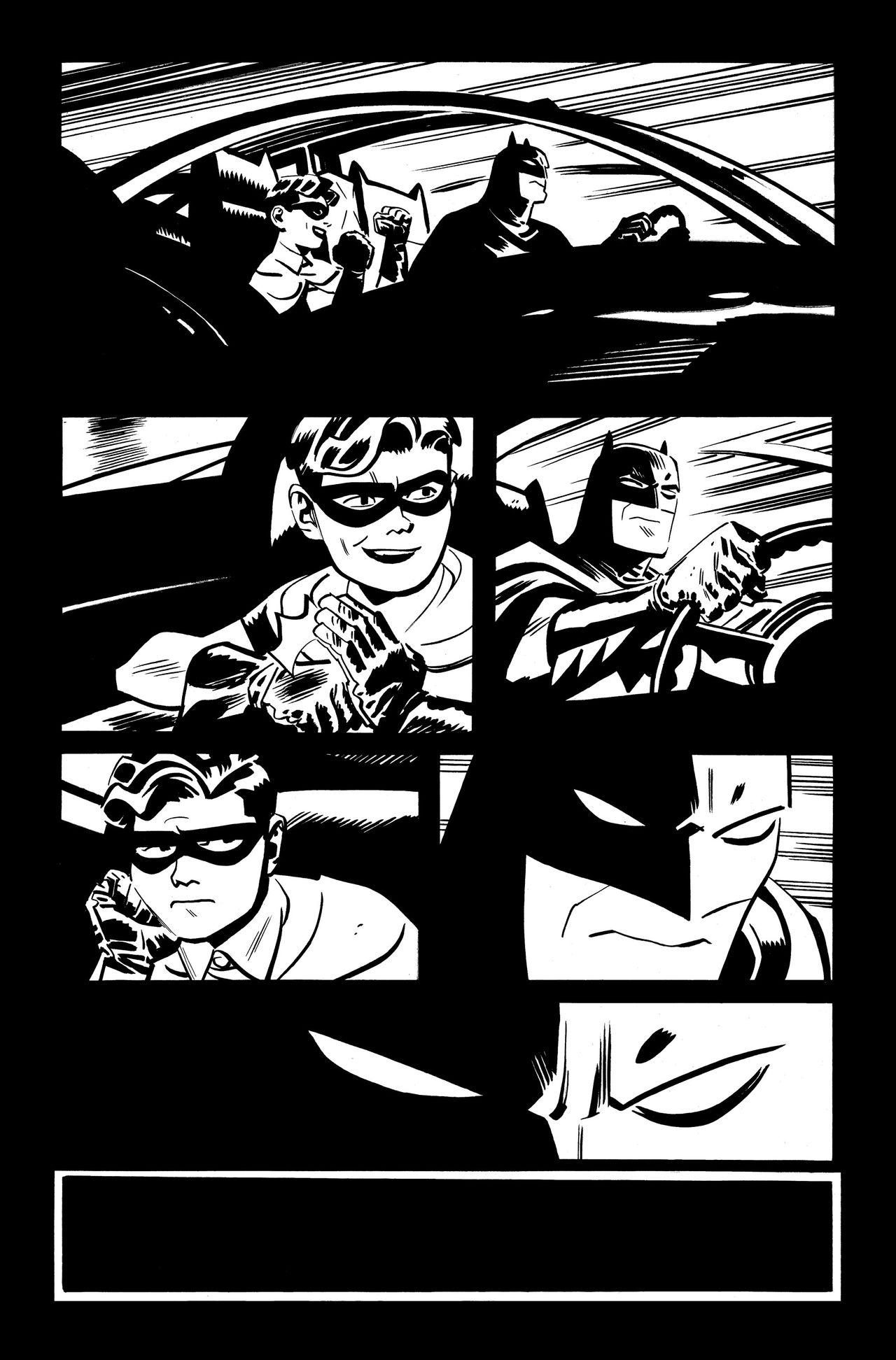 Art from Batman and Robin: Year One #1
