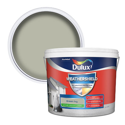 Dulux Weathershield in Green Ivy
