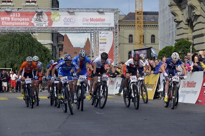 The start of the team relay