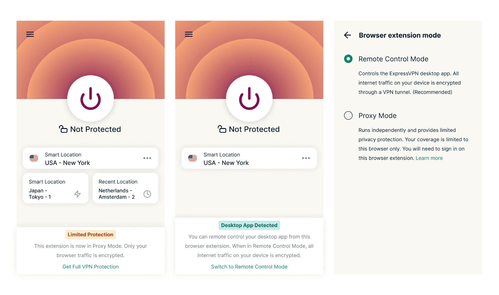 واجهة Meta Quest الخاصة بـ ExpressVPN