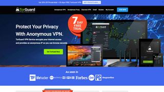 TorGuard's Business VPN homepage