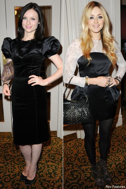 Sophie-Ellis-Bextor and Fearne Cotton-Q Awards 2009-Celebrity Photos