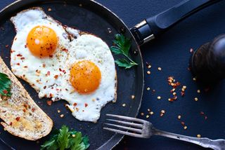 What's a healthy breakfast? Eggs on toast