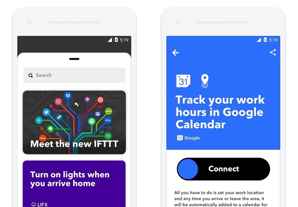 best android cleaner apps: IFTTT