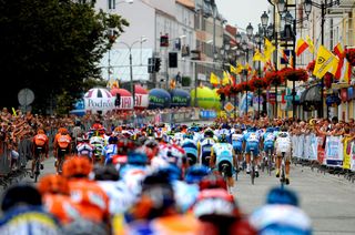 Cycling : Tour Poland / Stage 2
Illustration Illustratie / Peleton Peloton / BIALYSTOK City Ville Stad / Landscape Paysage Landschap /
Serock - Bialystok (219 Km) /
Tour de Pologne / Ronde van Polen / Rite Etape / (c)Tim De Waele
