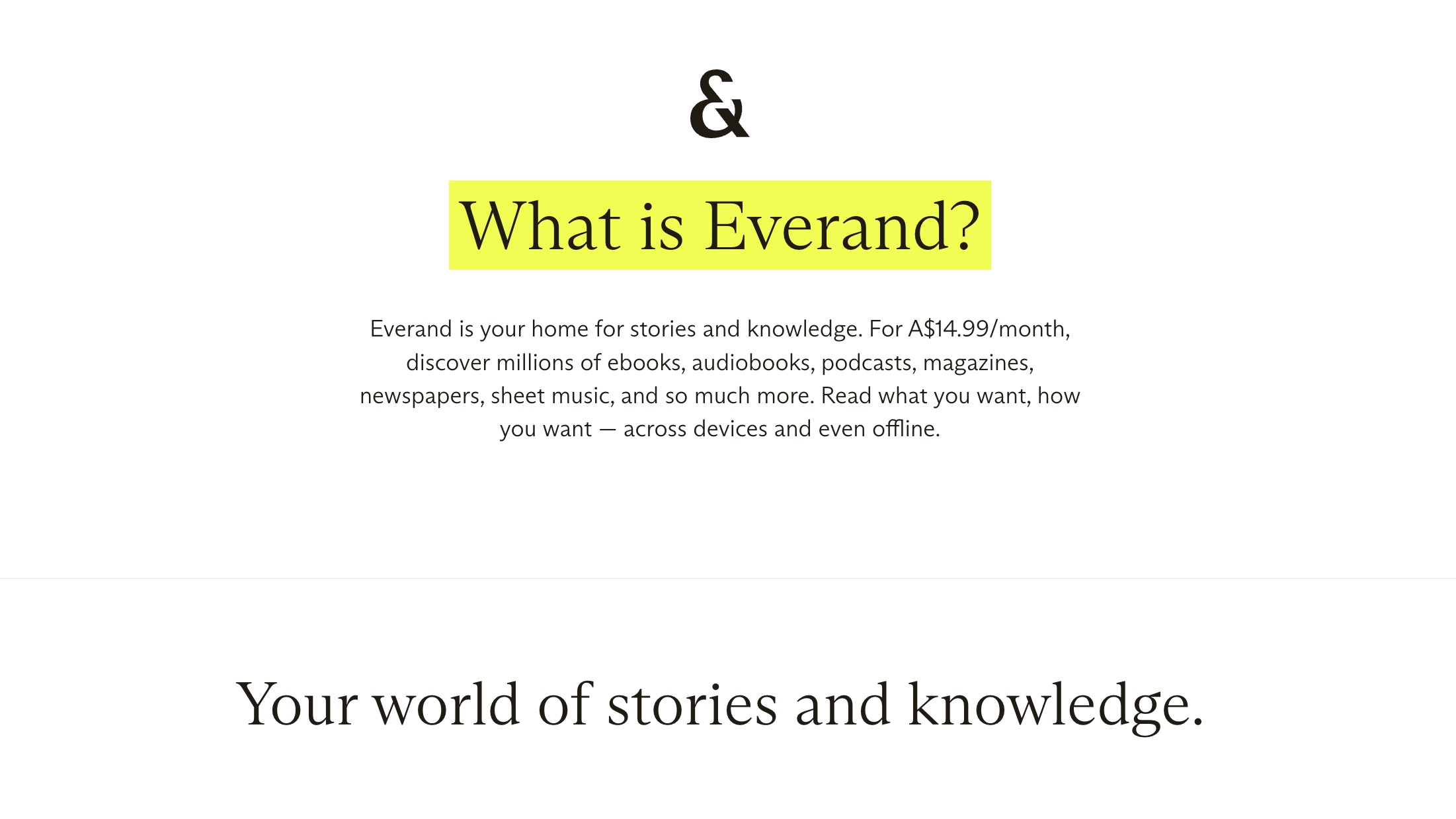 Scribd with Everand review: the popular ebook and audiobook