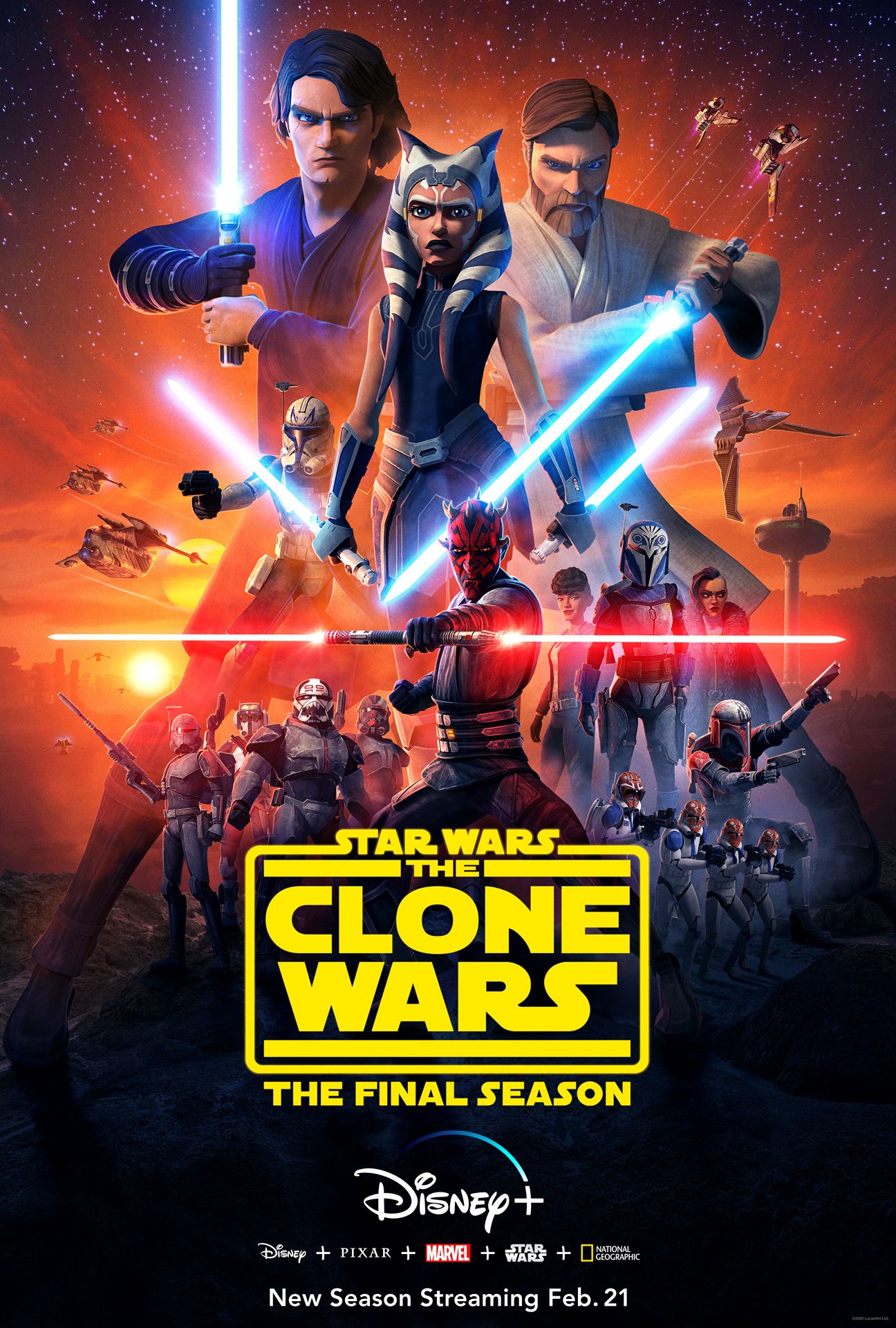 Star Wars: The Clone Wars' Returns to Disney+ in February | Next TV
