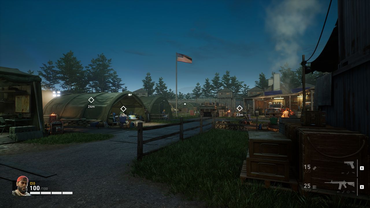 Back 4 Blood settings image quality comparison screenshots