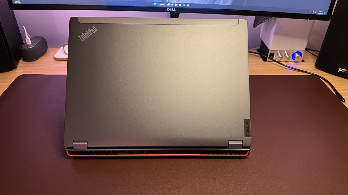 Lenovo ThinkPad P16 Mobile Workstation Review TechRadar