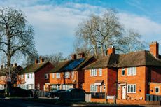 UK house prices concept