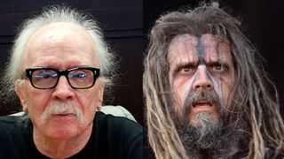 A picture of John Carpenter and Rob Zombie