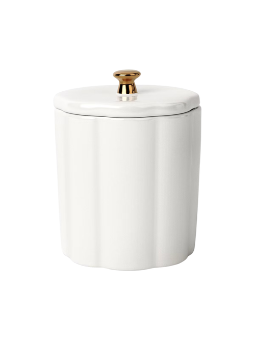 Medium Ribbed Food Storage Canister