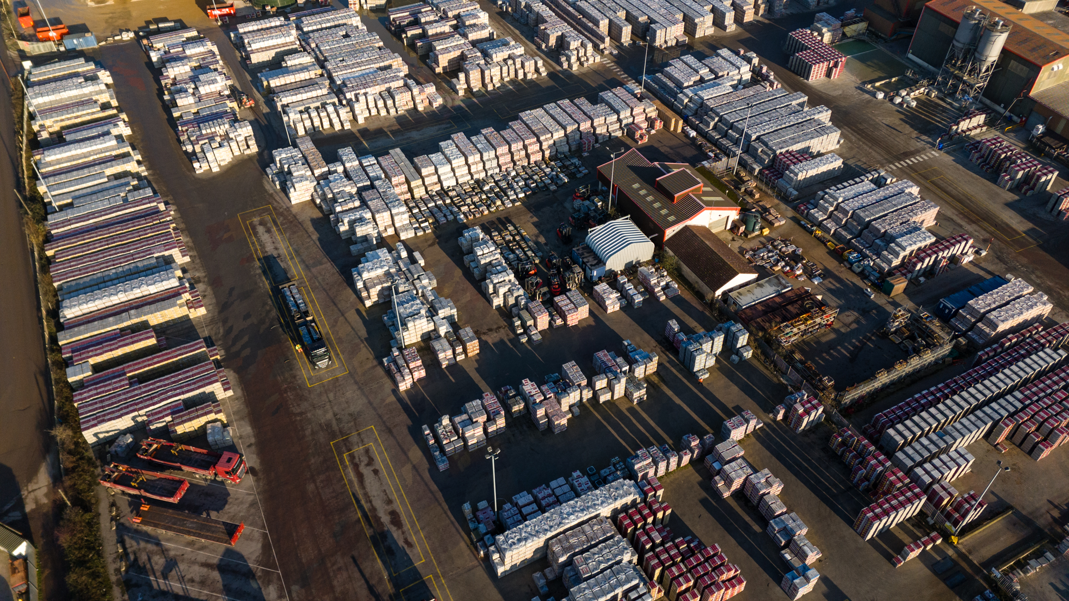 Photo of an industrial site taken with the DJI Flip