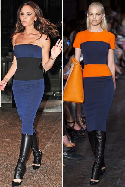 Victoria Beckham - Love or hate? Victoria Beckham's leather leggings - Marie Claire - Marie Claire UK