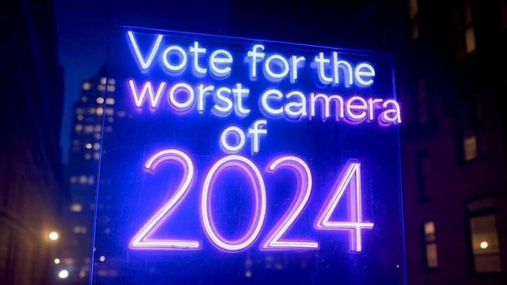 Graphic for Photo Rumors&#039; Worst Camera of 2024 awards