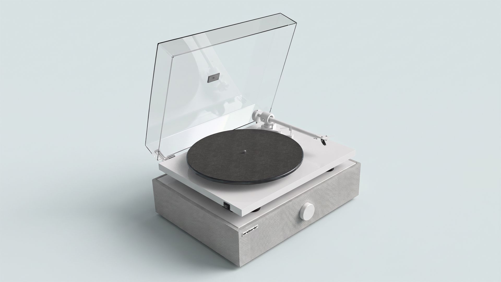 For vinyl lovers with limited space, this ingenious compact system can easily upgrade your turntable