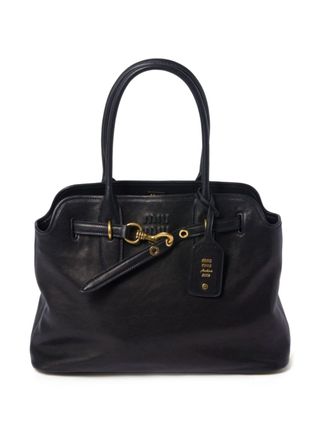 Nappa-Leather Tote Bag
