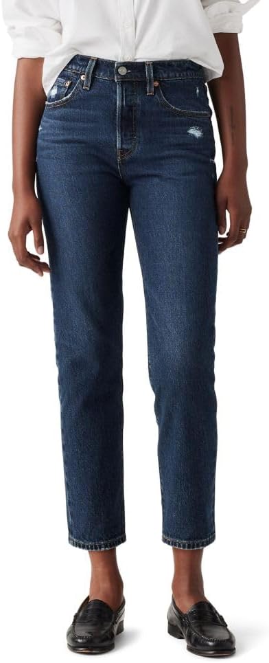 Levi's, Levi's Women's 501 Crop Jeans, Salsa Authentic (waterless), 30