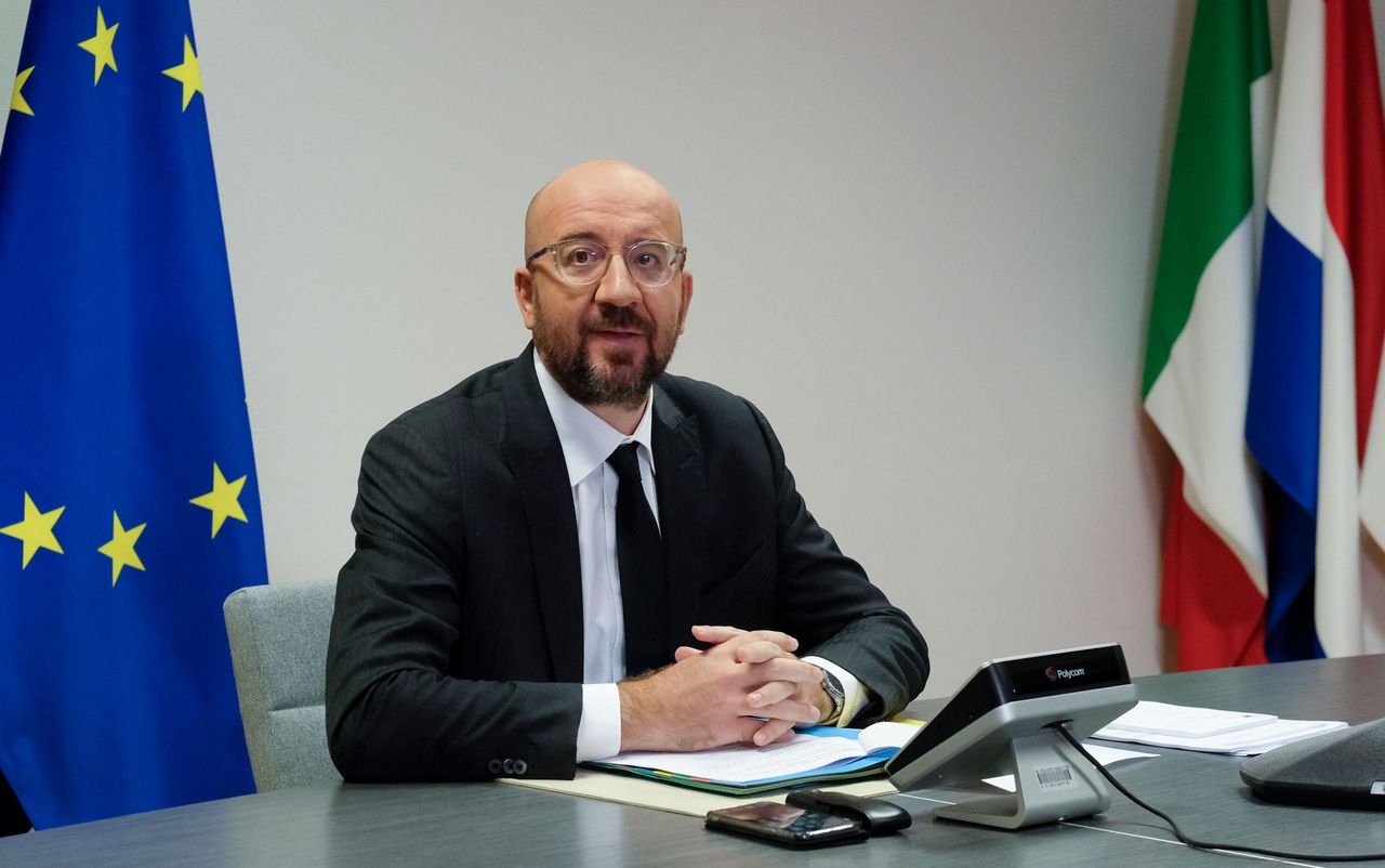 European Council President Charles Michel 