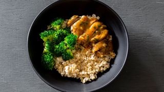 Brown rice and broccoli are good sources of choline