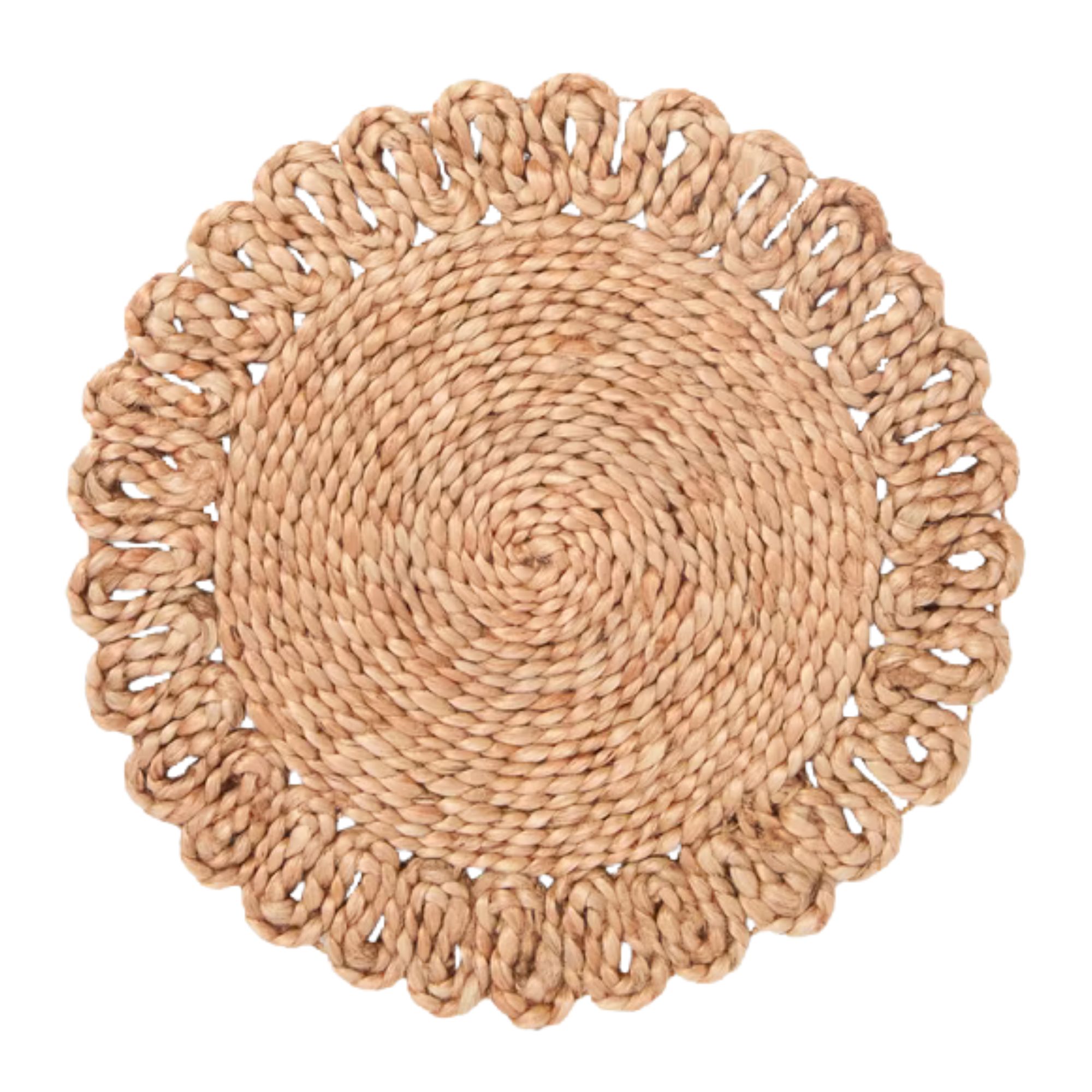 John Lewis, Braided Jute Placemat, Set of 2